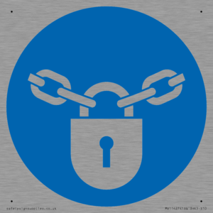 Mandatory: Keep locked